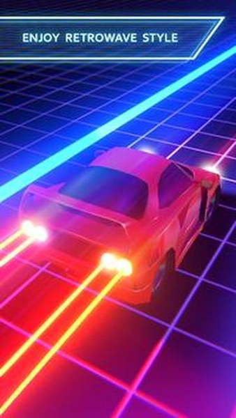 Retro Wave Car