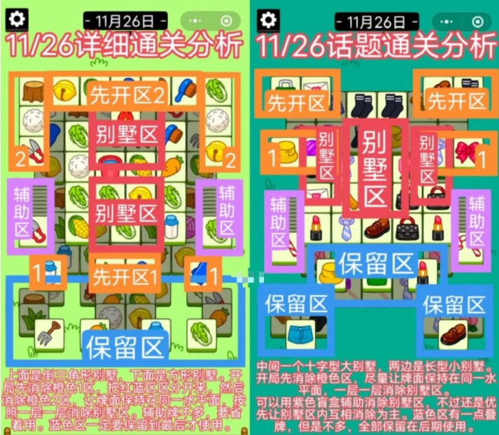 羊了个羊11.26关卡攻略11月26日每日一关通关流程