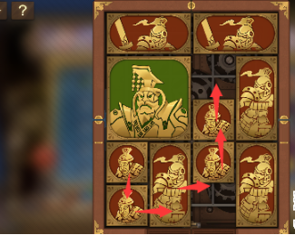 空之要塞启航困龙阵第二关怎么过 困龙阵第二关通关移动顺序分享