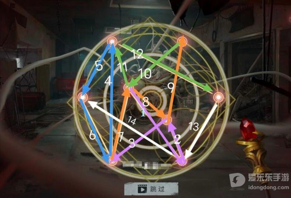 黑暗笔录第五章一笔画怎么画 第五章一笔画画法分享