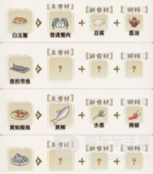 解忧小村落食谱汇总 全部菜谱配方总结