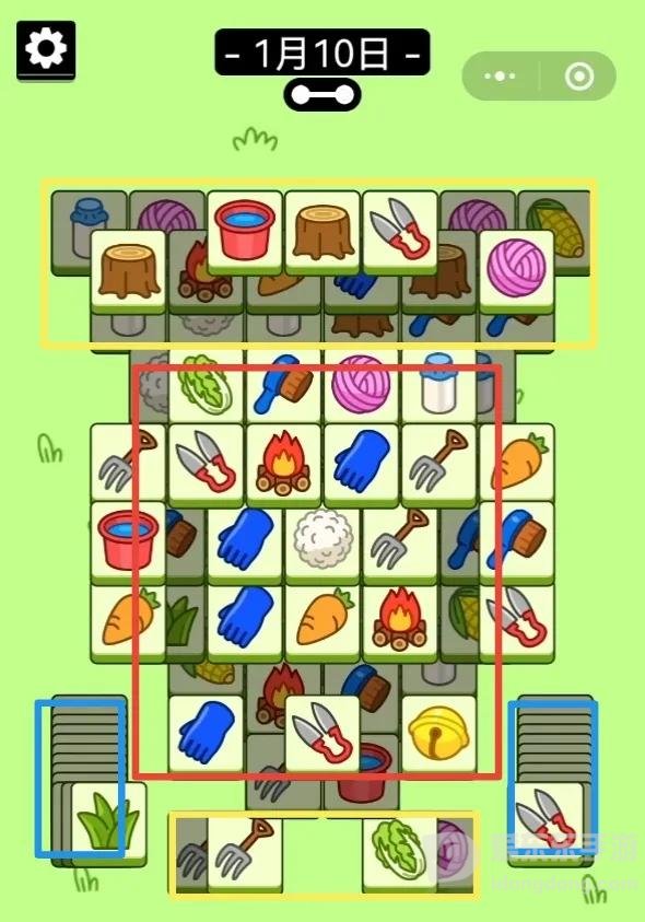 羊了个羊1月10号攻略 1.10第二关怎么过