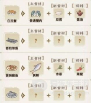 2023解忧小村落食谱怎么做 2023最全食谱大全分享