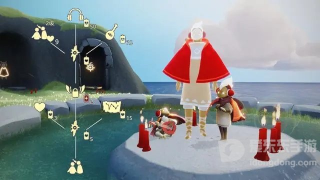 光遇红耳机先祖在哪里 红耳机先祖位置介绍