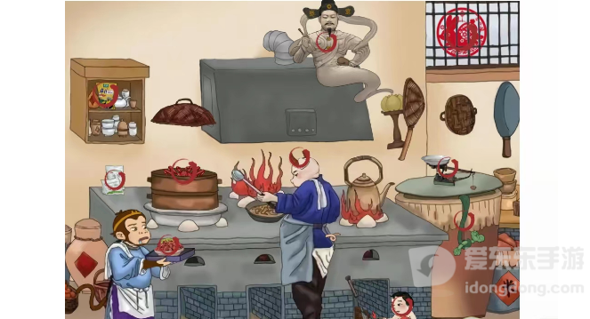 汉字找茬王西游后厨怎么过 找出10个妖精答案分享