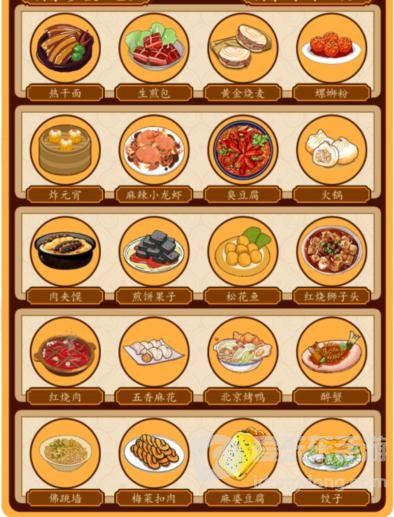 汉字找茬王完成美食配对通关攻略 汉字找茬王完成美食配对答案分享