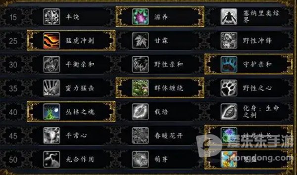 魔兽世界奶德天赋怎么点 奶德天赋升级加点攻略