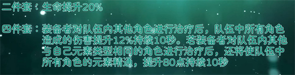 原神新圣遗物遗龙套适合谁 遗龙套效果介绍
