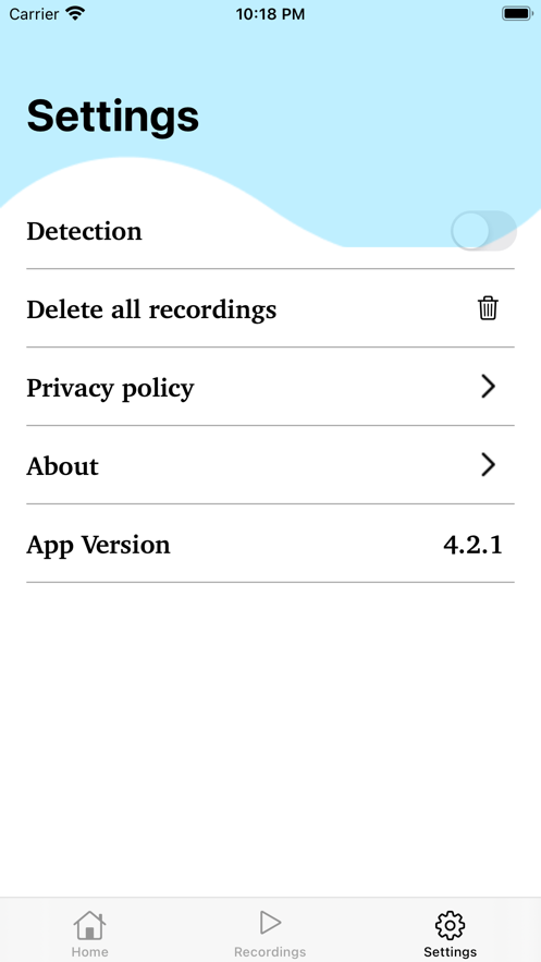 coughrecorder app