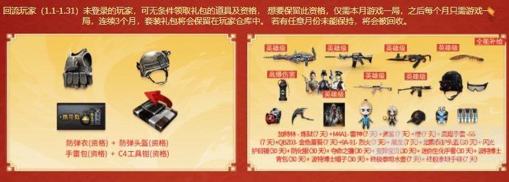 CF手游召回活动怎么做 召回活动攻略大全