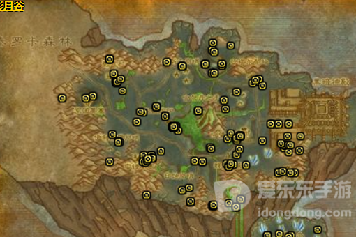 魔兽世界tbc版本法力蓟位置 tbc法力蓟在哪