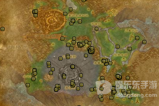 魔兽世界tbc版本法力蓟位置 tbc法力蓟在哪