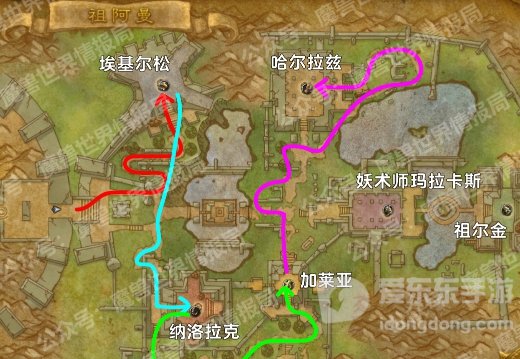 魔兽tbc箱子攻略 tbc祖阿曼四箱子路线