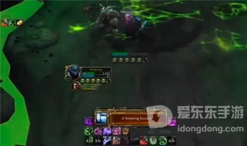 魔兽世界“法师塔”成炫技内容 DK用试玩绿装双专精通关