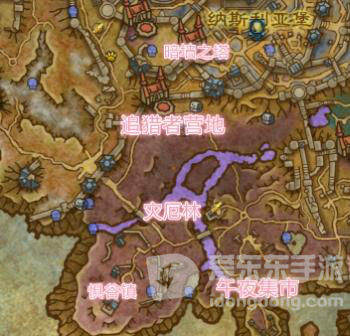 魔兽世界惧谷镇位置坐标详解