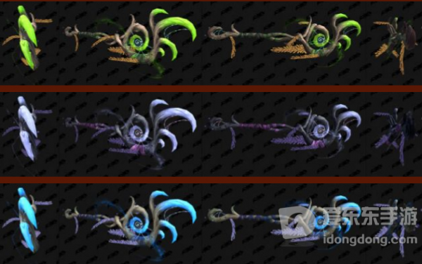 魔兽世界9.0新武器外观一览 9.0炽兰仙野团本武器外观欣赏