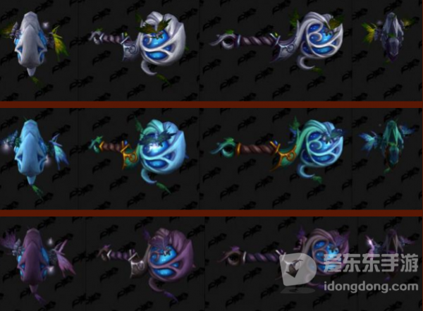 魔兽世界9.0新武器外观一览 9.0炽兰仙野团本武器外观欣赏