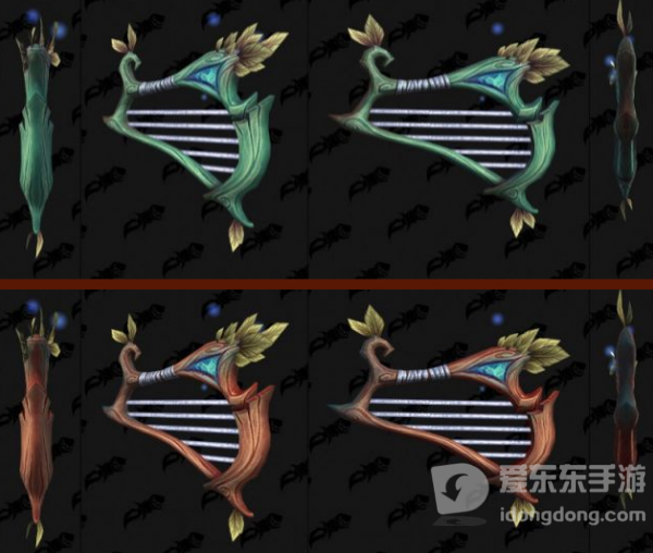魔兽世界9.0新武器外观一览 9.0炽兰仙野团本武器外观欣赏