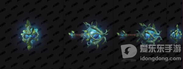 魔兽世界9.0新武器外观一览 9.0炽兰仙野团本武器外观欣赏