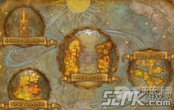 魔兽世界9.0世界地图欣赏 9.0新世界地图什么样