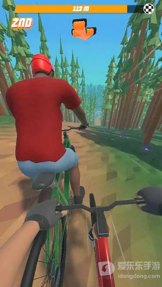 自行车山地赛3D