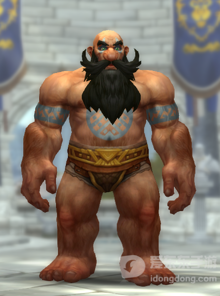 魔兽世界9.0矮人男新外观 9.0矮人男新增发型与纹身