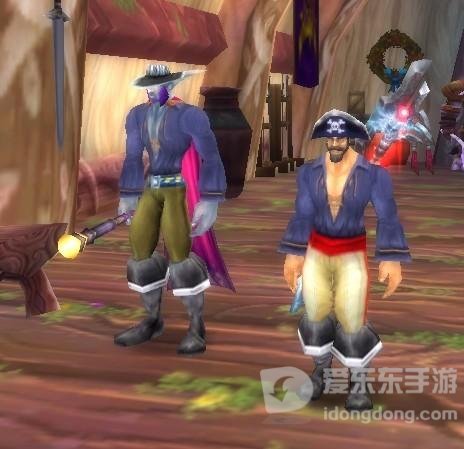 魔兽世界怀旧服女角色吃风蛇变男海盗方法