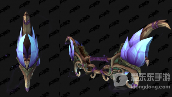 魔兽世界9.0炽蓝仙野弓什么样 炽蓝仙野弓欣赏