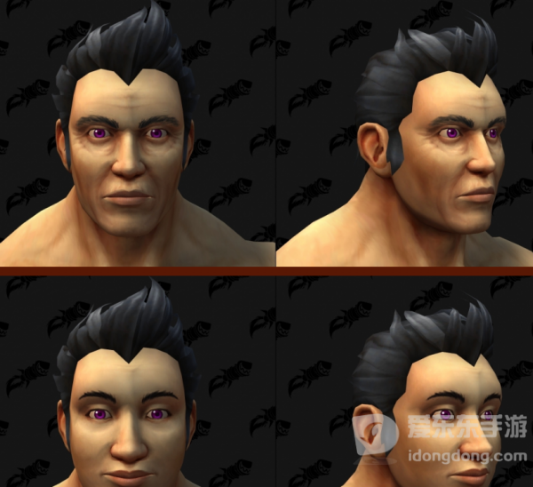 魔兽世界暗影国度人类男新外观 人类男新增面部特征