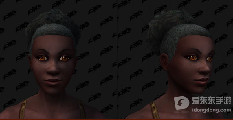魔兽世界9.0人类女性新面部外观一览