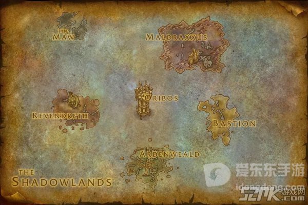 魔兽世界9.0暗影国度地图 9.0暗影国度地图什么样