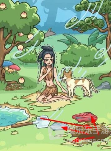 沙雕日记美女求生开局一条狗怎么过 美女求生通关攻略