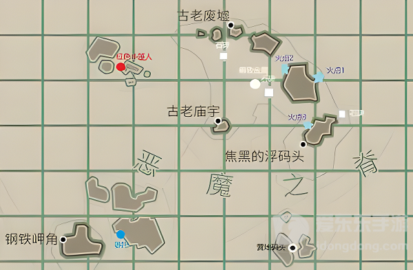 渔帆暗涌扭动鲨位置在哪 扭动鲨位置一览