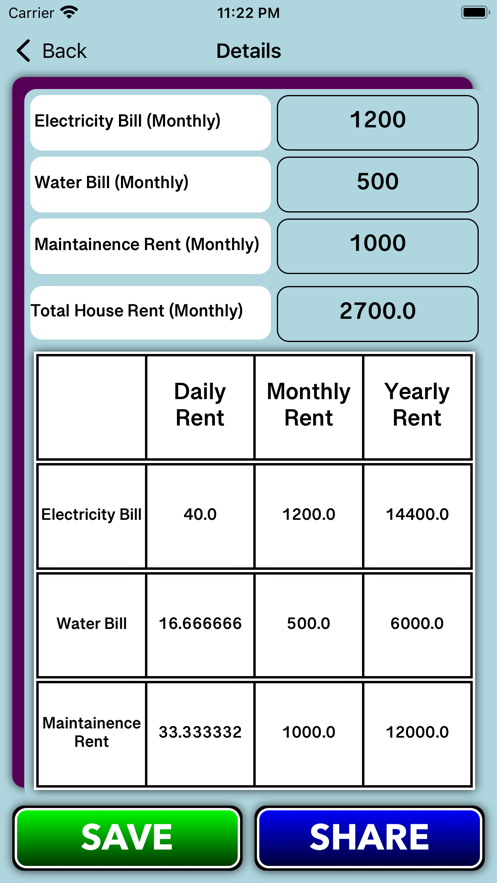 确定房屋租金app