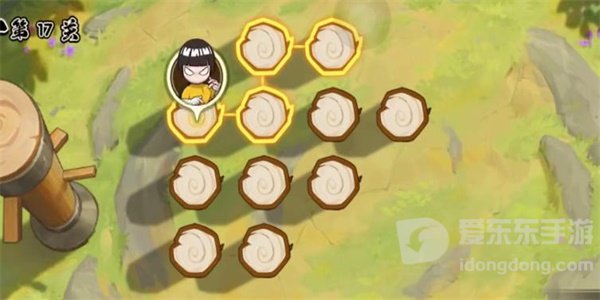 火影忍者功夫一笔画17关攻略 功夫季功夫一笔画第17关详解