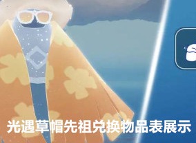 光遇2023草帽先祖兑换图 草帽先祖兑换物品表图文展示