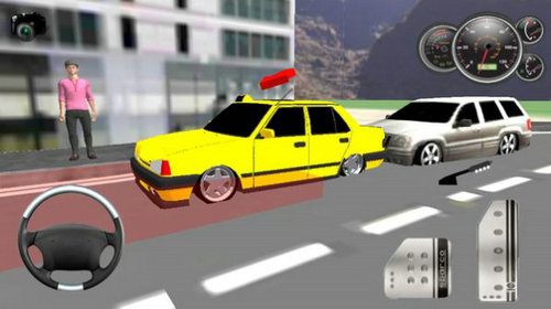 出租車(chē)載客模擬
