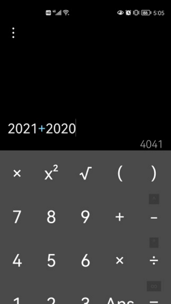 华为默认计算器