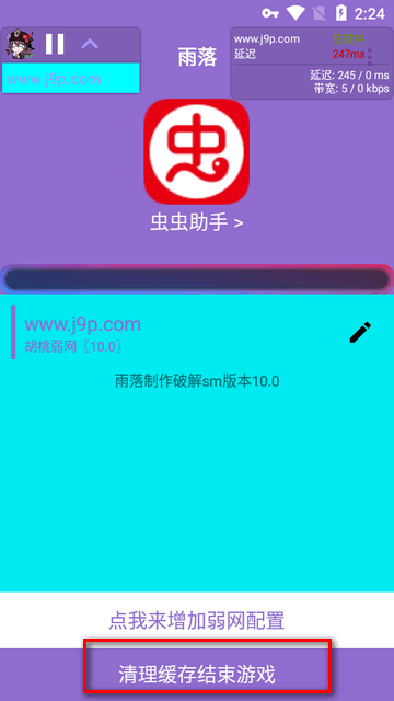 胡桃弱网10.0