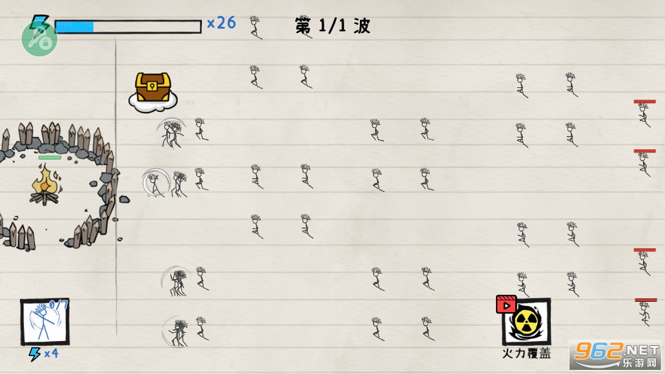 纸上火柴人战争