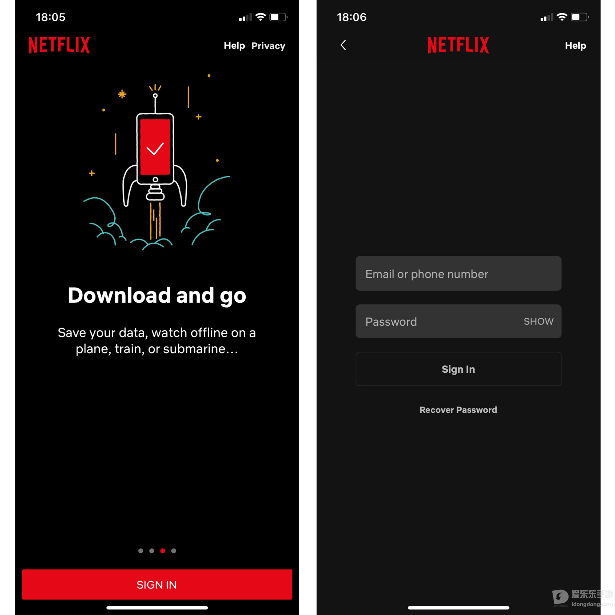 Netflix手机版登录页面及账号登录入口