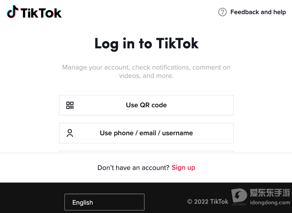 外网抖音tiktok网页版怎么进？